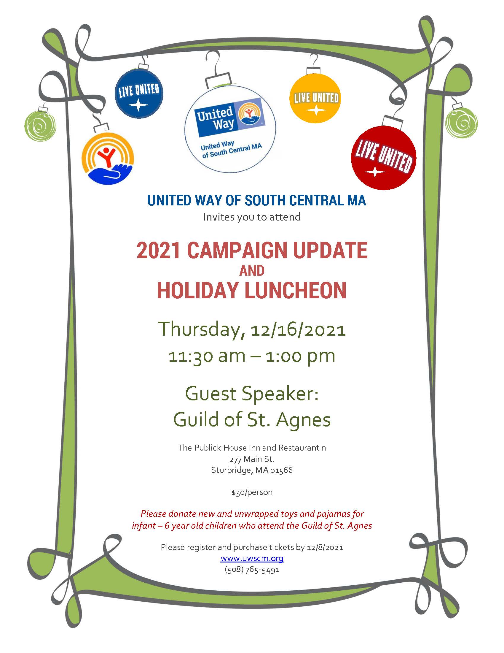 2021 Campaign Update Lunch